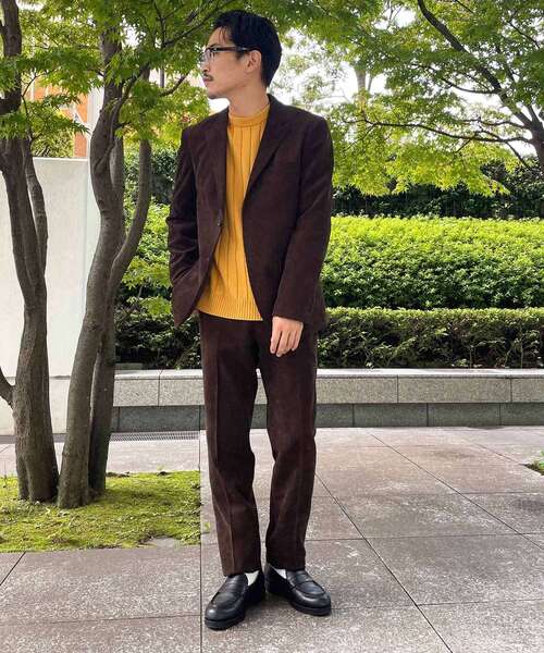 THE SHOP TK （ザ ショップ ティーケー ）の「◆アーバンコールスラックス（スーツパンツ・メンズ・ダークブラウン/ネイビー・01/03/04/02）」の8枚目の写真