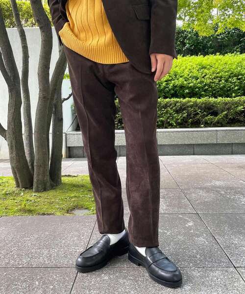 THE SHOP TK （ザ ショップ ティーケー ）の「◆アーバンコールスラックス（スーツパンツ・メンズ・ダークブラウン/ネイビー・01/03/04/02）」の9枚目の写真