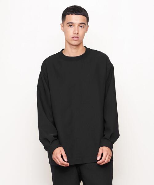 UNITED ARROWS & SONS（ユナイテッドアローズアンドサンズ）の「＜UNITED ARROWS & SONS by DAISUKE OBANA +10＞ Ⅰ CREW L/SL/クルーネックシャツ（Tシャツ/カットソー・メンズ・ダークグレー/ブラック・S/L/M）」の6枚目の写真