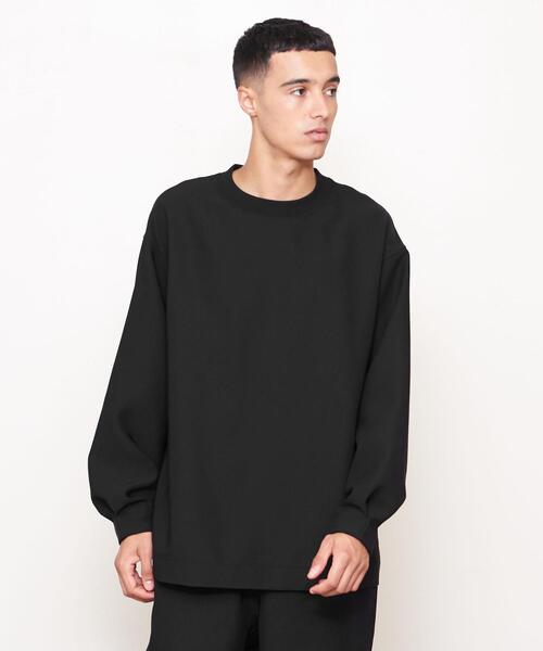 UNITED ARROWS & SONS（ユナイテッドアローズアンドサンズ）の「＜UNITED ARROWS & SONS by DAISUKE OBANA +10＞ Ⅰ CREW L/SL/クルーネックシャツ（Tシャツ/カットソー・メンズ・ダークグレー/ブラック・S/L/M）」の7枚目の写真