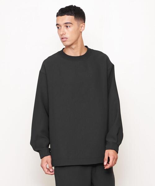 UNITED ARROWS & SONS（ユナイテッドアローズアンドサンズ）の「＜UNITED ARROWS & SONS by DAISUKE OBANA +10＞ Ⅰ CREW L/SL/クルーネックシャツ（Tシャツ/カットソー・メンズ・ダークグレー/ブラック・S/L/M）」の20枚目の写真