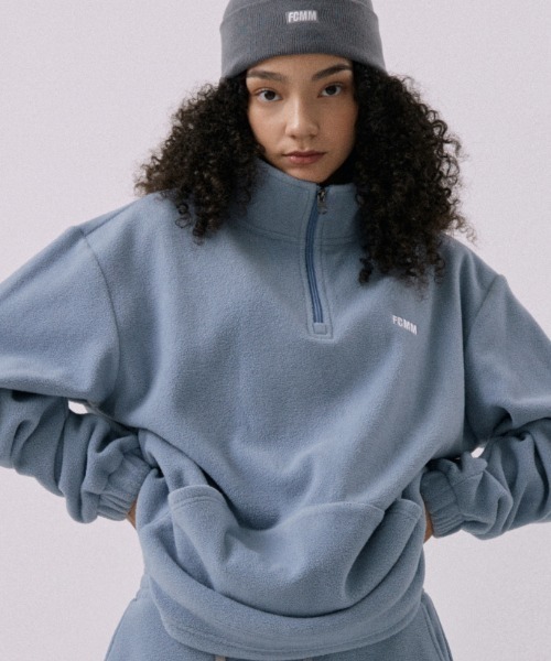 FCMM（エフシーエムエム）の「CLUB FLEECE HALF-ZIP/クラブ