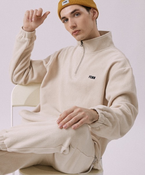 FCMM（エフシーエムエム）の「CLUB FLEECE HALF-ZIP/クラブ