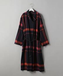 ＜UNUSED＞チェック ガウン Ψ