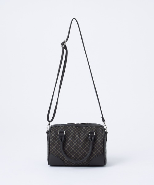 WHO'S WHO gallery（フーズフーギャラリー）の「ミニボストン（ボストンバッグ・レディース・ブラック/ブラウン/グリーン/サックスブルー/レモンイエロー・FREE）」の20枚目の写真