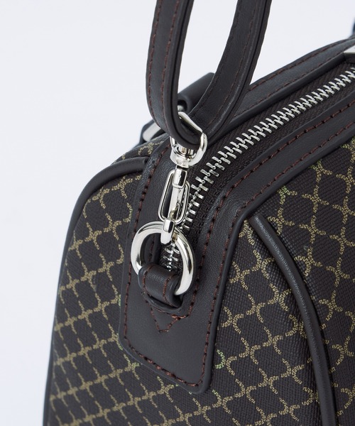 WHO'S WHO gallery（フーズフーギャラリー）の「ミニボストン（ボストンバッグ・レディース・ブラック/ブラウン/グリーン/サックスブルー/レモンイエロー・FREE）」の13枚目の写真