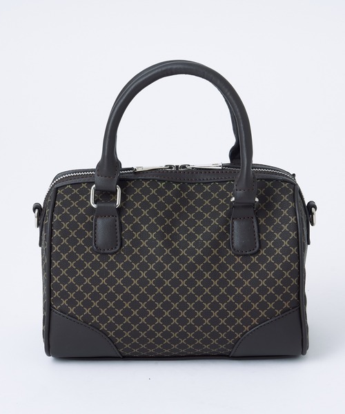 WHO'S WHO gallery（フーズフーギャラリー）の「ミニボストン（ボストンバッグ・レディース・ブラック/ブラウン/グリーン/サックスブルー/レモンイエロー・FREE）」の10枚目の写真