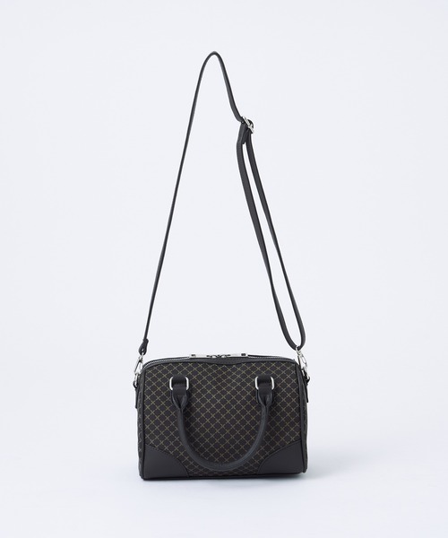 WHO'S WHO gallery（フーズフーギャラリー）の「ミニボストン（ボストンバッグ・レディース・ブラック/ブラウン/グリーン/サックスブルー/レモンイエロー・FREE）」の21枚目の写真