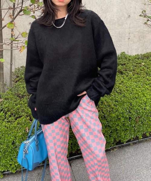 WHO'S WHO gallery（フーズフーギャラリー）の「ミニボストン（ボストンバッグ・レディース・ブラック/ブラウン/グリーン/サックスブルー/レモンイエロー・FREE）」の16枚目の写真