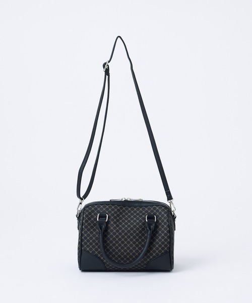 WHO'S WHO gallery（フーズフーギャラリー）の「ミニボストン（ボストンバッグ・レディース・ブラック/ブラウン/グリーン/サックスブルー/レモンイエロー・FREE）」の14枚目の写真