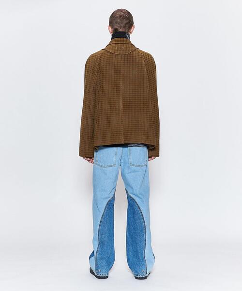 ANDERSSON BELL(アンダースンベル)の「<Andersson Bell> ROMMAN RAGLAN PEA COAT/ピーコート(ピーコート・メンズ・ダークブラウン・M/L)」の4枚目の写真