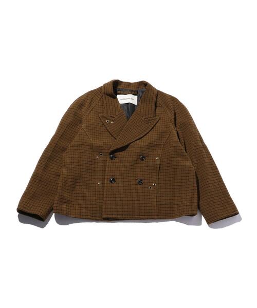 ANDERSSON BELL(アンダースンベル)の「<Andersson Bell> ROMMAN RAGLAN PEA COAT/ピーコート(ピーコート・メンズ・ダークブラウン・M/L)」の5枚目の写真