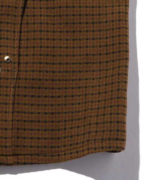ANDERSSON BELL(アンダースンベル)の「<Andersson Bell> ROMMAN RAGLAN PEA COAT/ピーコート(ピーコート・メンズ・ダークブラウン・M/L)」の9枚目の写真