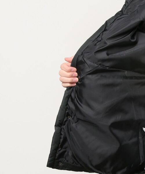 Beno（ビーノ）の「オーバーサイズ スタンドネック パデットジャケット（ダウンジャケット/コート・メンズ・チャコールグレー/ブラック/ベージュ/ネイビー/ブラウン/オリーブ・S/M/L/XL）」の17枚目の写真