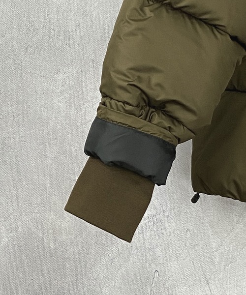 Beno（ビーノ）の「オーバーサイズ スタンドネック パデットジャケット（ダウンジャケット/コート・メンズ・チャコールグレー/ブラック/ベージュ/ネイビー/ブラウン/オリーブ・S/M/L/XL）」の7枚目の写真