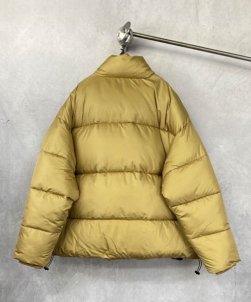 Beno（ビーノ）の「オーバーサイズ スタンドネック パデットジャケット（ダウンジャケット/コート・メンズ・チャコールグレー/ブラック/ベージュ/ネイビー/ブラウン/オリーブ・S/M/L/XL）」の10枚目の写真