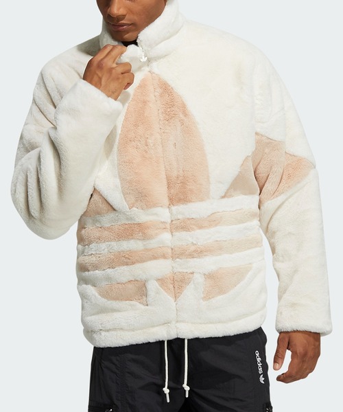 adidas(アディダス)の「フェイクファージャケット / アディダス