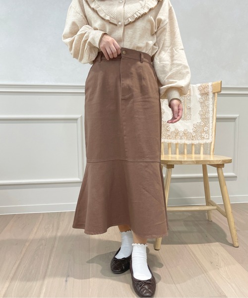 apres jour(アプレジュール)の「マーメイドスカート【ZOZOTOWN限定アイテム】(スカート・レディース・ベージュ/モカ/ダークブルー・SMALL/MEDIUM/X-LARGE)」の15枚目の写真