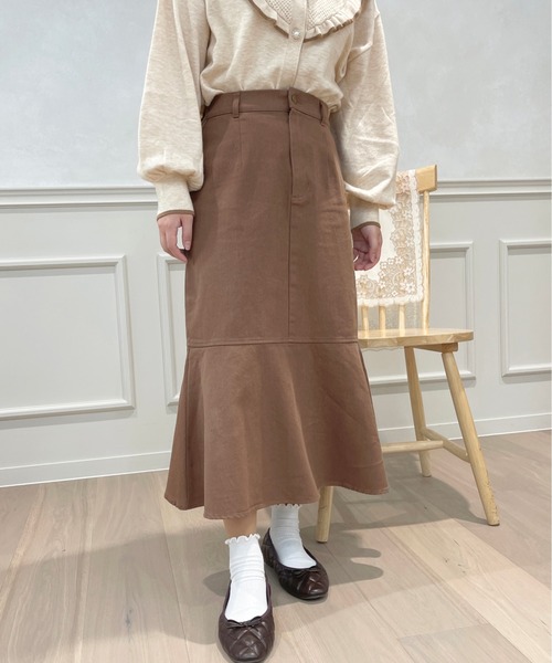 apres jour(アプレジュール)の「マーメイドスカート【ZOZOTOWN限定アイテム】(スカート・レディース・ベージュ/モカ/ダークブルー・SMALL/MEDIUM/X-LARGE)」の7枚目の写真