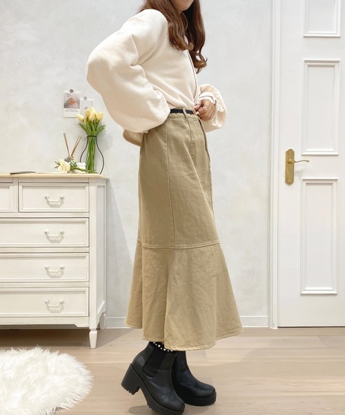 apres jour(アプレジュール)の「マーメイドスカート【ZOZOTOWN限定アイテム】(スカート・レディース・ベージュ/モカ/ダークブルー・SMALL/MEDIUM/X-LARGE)」の19枚目の写真