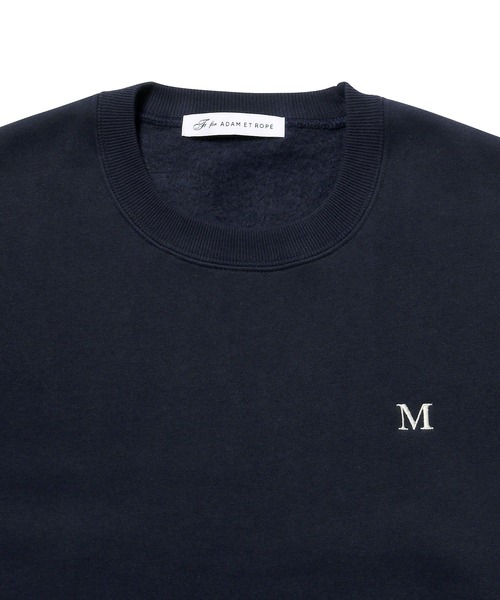 ADAM ET ROPE'(アダムエロペ)の「【F for ADAM ET ROPE'】別注 MICKEY/SWEAT(スウェット・レディース・グレー/ネイビー・L/S)」の9枚目の写真