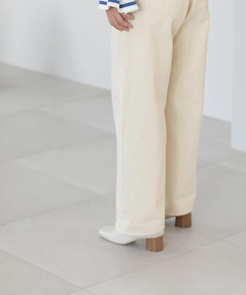 CITEN（シテン）の「＜CITEN（シテン）＞シャーリング スクエアトゥ パンプス（パンプス・レディース・ブラック/オフホワイト・L/M/S）」の13枚目の写真