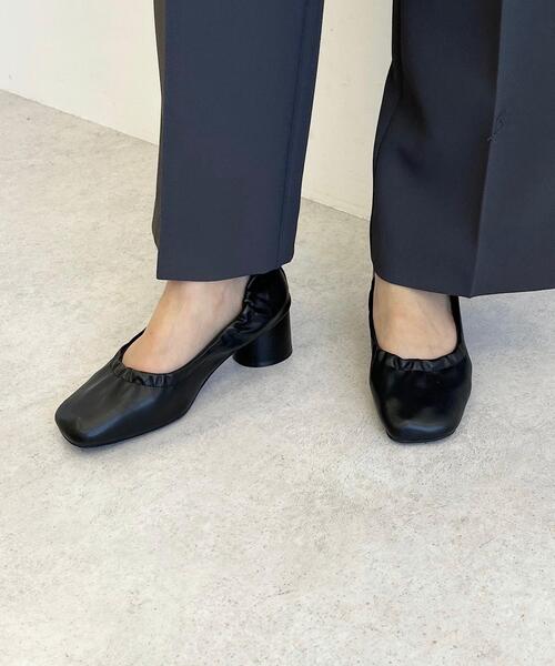 CITEN（シテン）の「＜CITEN（シテン）＞シャーリング スクエアトゥ パンプス（パンプス・レディース・ブラック/オフホワイト・L/M/S）」の16枚目の写真