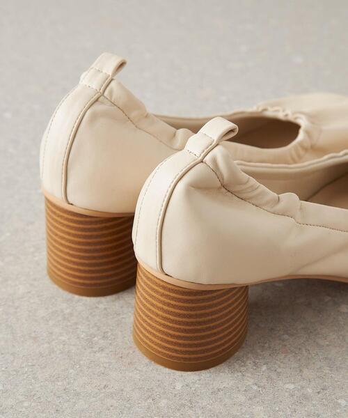 CITEN（シテン）の「＜CITEN（シテン）＞シャーリング スクエアトゥ パンプス（パンプス・レディース・ブラック/オフホワイト・L/M/S）」の18枚目の写真