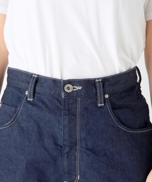 Another Edition（アナザーエディション）の「ハイウエストデニムパンツ/AEBC HI/W DNM◆（デニムパンツ・レディース・オフホワイト/ネイビー/ライトブルー・SMALL/MEDIUM）」の21枚目の写真
