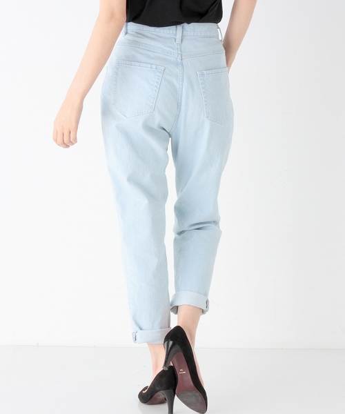 Another Edition（アナザーエディション）の「ハイウエストデニムパンツ/AEBC HI/W DNM◆（デニムパンツ・レディース・オフホワイト/ネイビー/ライトブルー・SMALL/MEDIUM）」の12枚目の写真