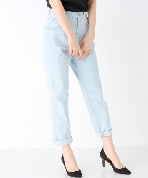 Another Edition（アナザーエディション）の「ハイウエストデニムパンツ/AEBC HI/W DNM◆（デニムパンツ・レディース・オフホワイト/ネイビー/ライトブルー・SMALL/MEDIUM）」の13枚目の写真