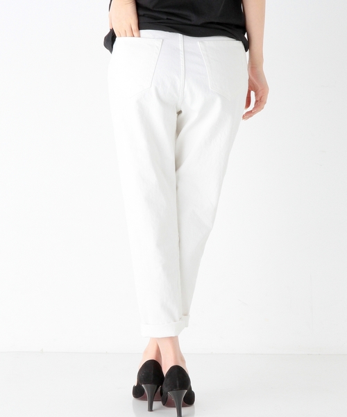 Another Edition（アナザーエディション）の「ハイウエストデニムパンツ/AEBC HI/W DNM◆（デニムパンツ・レディース・オフホワイト/ネイビー/ライトブルー・SMALL/MEDIUM）」の6枚目の写真