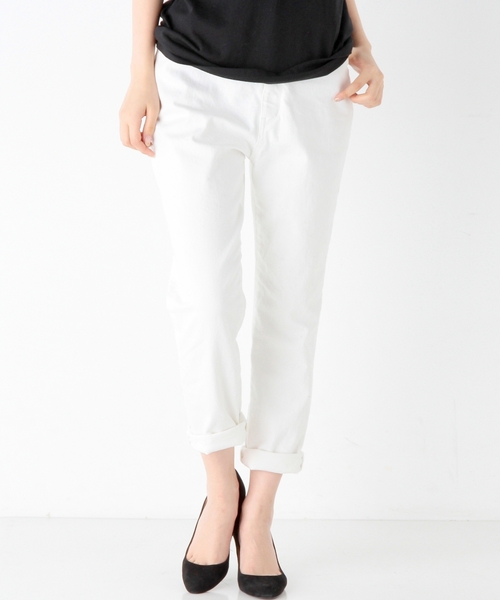 Another Edition（アナザーエディション）の「ハイウエストデニムパンツ/AEBC HI/W DNM◆（デニムパンツ・レディース・オフホワイト/ネイビー/ライトブルー・SMALL/MEDIUM）」の7枚目の写真