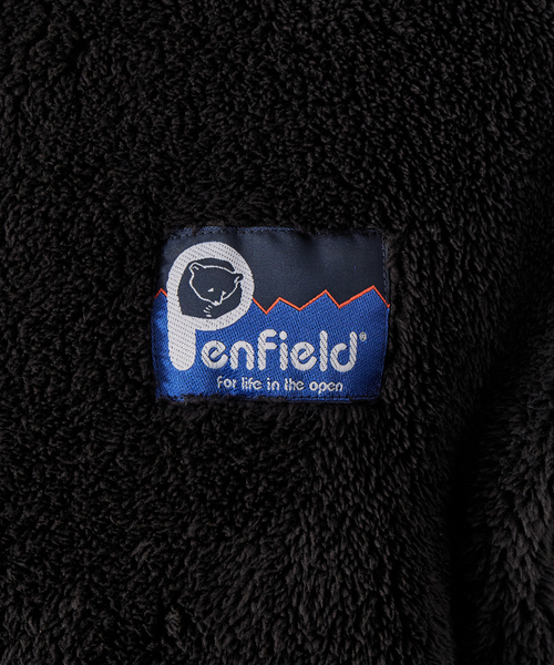 PENFIELD USA(ペンフィールドユーエスエー)の「【別注/Penfield】シャギー ボア ジップ パーカー(パーカー・メンズ・ブラック/オフホワイト/モカ・46/48)」の10枚目の写真