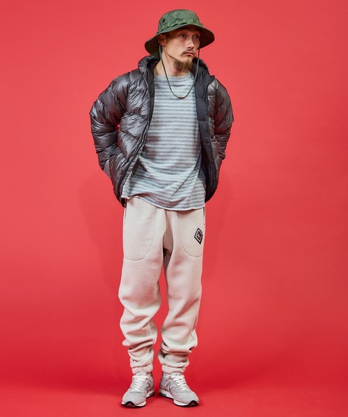 TRAIL BUM】 X 【NANGA】NOT BAD DOWN HOODIE/ ノットバッドダウンフー