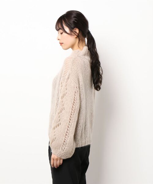 note et silence (ノートエシロンス)の「■VEST MANON(ニット/セーター・レディース・ベージュ/ミント・FREE)」の3枚目の写真