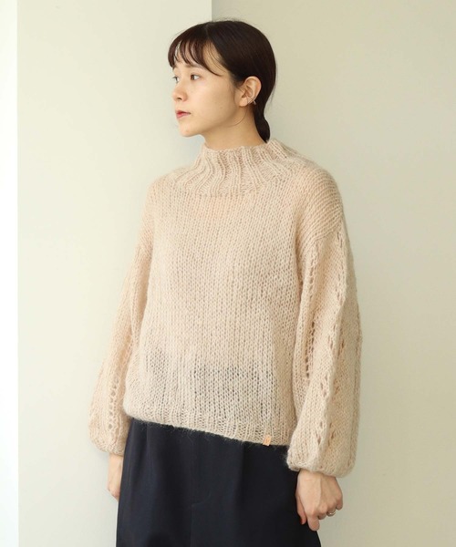 note et silence (ノートエシロンス)の「■VEST MANON(ニット/セーター・レディース・ベージュ/ミント・FREE)」の19枚目の写真