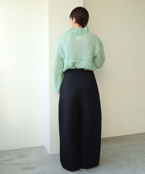 note et silence (ノートエシロンス)の「■VEST MANON(ニット/セーター・レディース・ベージュ/ミント・FREE)」の18枚目の写真