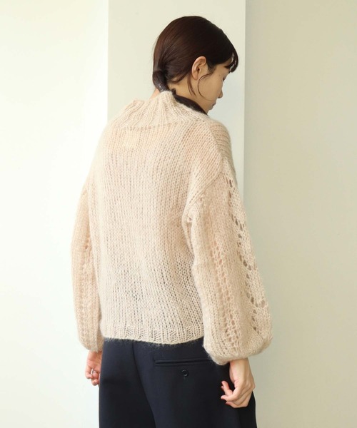 note et silence (ノートエシロンス)の「■VEST MANON(ニット/セーター・レディース・ベージュ/ミント・FREE)」の22枚目の写真
