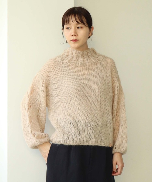 note et silence (ノートエシロンス)の「■VEST MANON(ニット/セーター・レディース・ベージュ/ミント・FREE)」の20枚目の写真