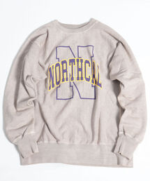 【WEB限定】【BARNS OUTFITTERS】90’s CREW SWEAT PRINT