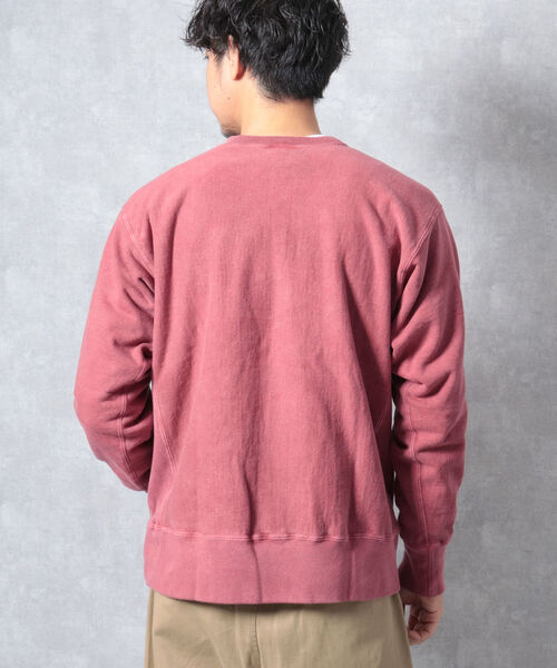 BARNS OUTFITTERS(バーンズアウトフィッターズ)の「【WEB限定】【BARNS OUTFITTERS】90’s CREW SWEAT PRINT(スウェット・メンズ・ベージュ/レッド/インディゴブルー・MEDIUM/LARGE)」の19枚目の写真