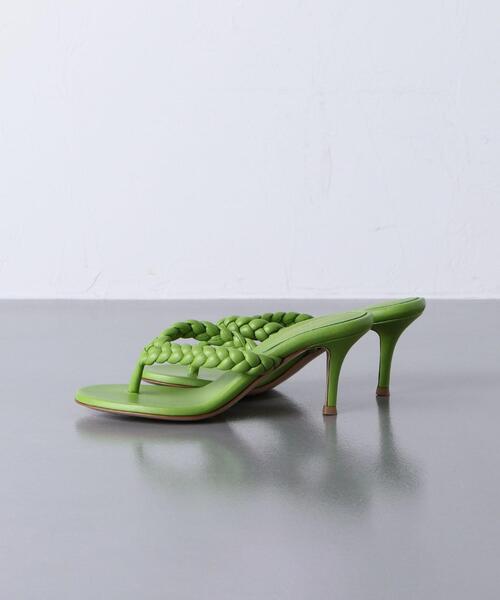 Gianvito Rossi(ジャンヴィトロッシ)の「<Gianvito Rossi(ジャンヴィト ロッシ)>BRAID トング サンダル ■■■(サンダル・レディース・ケリー・35h/36h/37/36/35/38)」の9枚目の写真