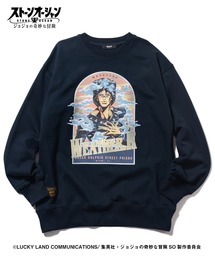 glamb（グラム）の「Weather R. Sweat / ウェザー・Rスウェット【ジョジョの奇妙な冒険コラボレーション】（スウェット・メンズ）」