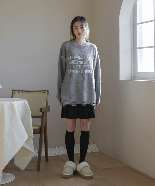 UNE MANSION（ユヌマンション）の「フェイクファーゴム厚底スリッパムートンブーツ（スリッポン・レディース・ブラウン/ベージュ/ブラック/グレー・23.0cm/24.0cm/25.0cm）」の6枚目の写真