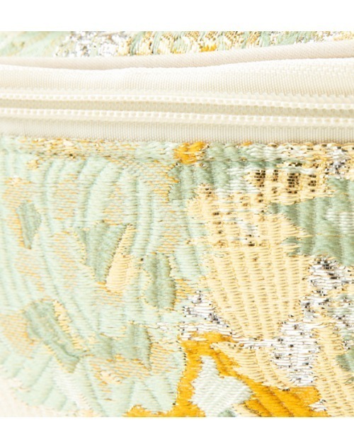 Casselini（キャセリーニ）の「Casselini(キャセリーニ)ジャガードバニティポーチ（ポーチ・レディース・ピンク/ゴールド/モスグリーン/ミント・FREE）」の9枚目の写真