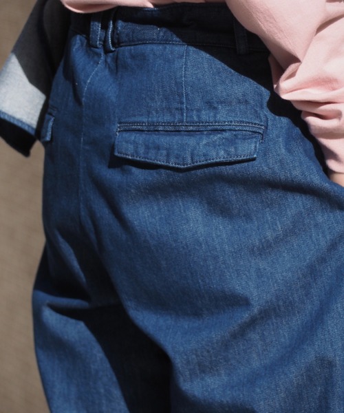 Toironier(トワロニエ)の「Toironier/トワロニエ/Denim Brooks Straight/デニムブルックスストレート(デニムパンツ・メンズ・インディゴブルー・FREE)」の14枚目の写真