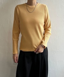 【ZOZO限定】カラフル細ボーダーロンT