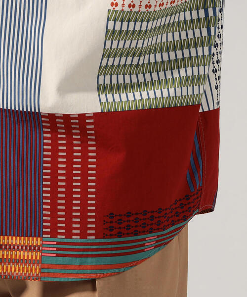 TOMORROWLAND (トゥモローランド)の「コットンブロード マルチパターン レギュラーカラーシャツ(シャツ/ブラウス・メンズ・グレー系その他/ブルー系その他3・S/XS/M)」の12枚目の写真