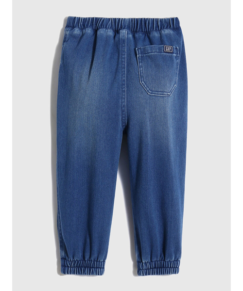 GAP(ギャップ)の「ニット デニム ジョガーパンツ (幼児)(デニムパンツ・キッズ・ライトインディゴブルー/インディゴブルー・3 YRS/4 YRS/12-18M/18-24M/2 YRS/5 YRS)」の3枚目の写真